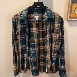 LL bean women flannel size s